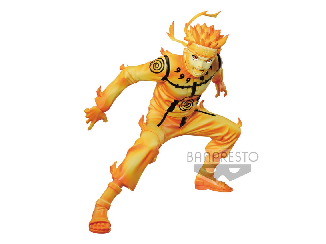 Figura Naruto Shippuden Vibration Stars Uzumaki Naruto 15cm B.active