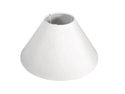 Rayher Hobby 2303102 Pantalla cónica de 30 cm, tela blanca