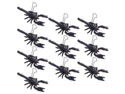 10 Piezas De Accesorios De Escorpión Falso Para Decoraciones De Halloween
