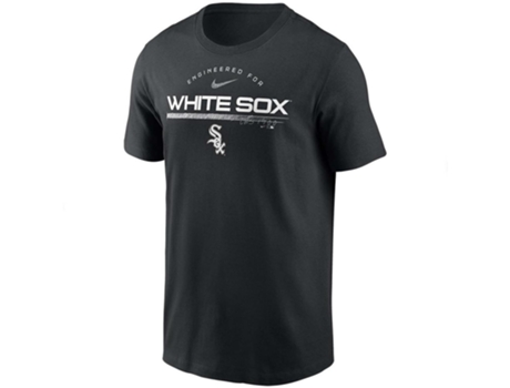 Camiseta de Hombre NIKE Corta Chicago Sox Negro (X/L)