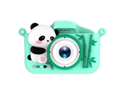 Cámara Infantil Siurn Panda Rojo Verde (doble Cámara Hd)