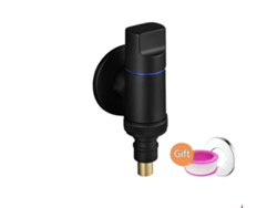 Grifo De Lavadora Con Válvula De Parada Automática, Latón Anticorrosivo, Montaje En Pared, Para Baño Y Lavandería, Multiuso 4/6 Puntos A3