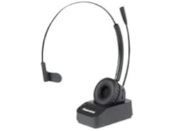 Hheadm-Btm Auriculares Bluetooth con Micrófono Negro HAMLET