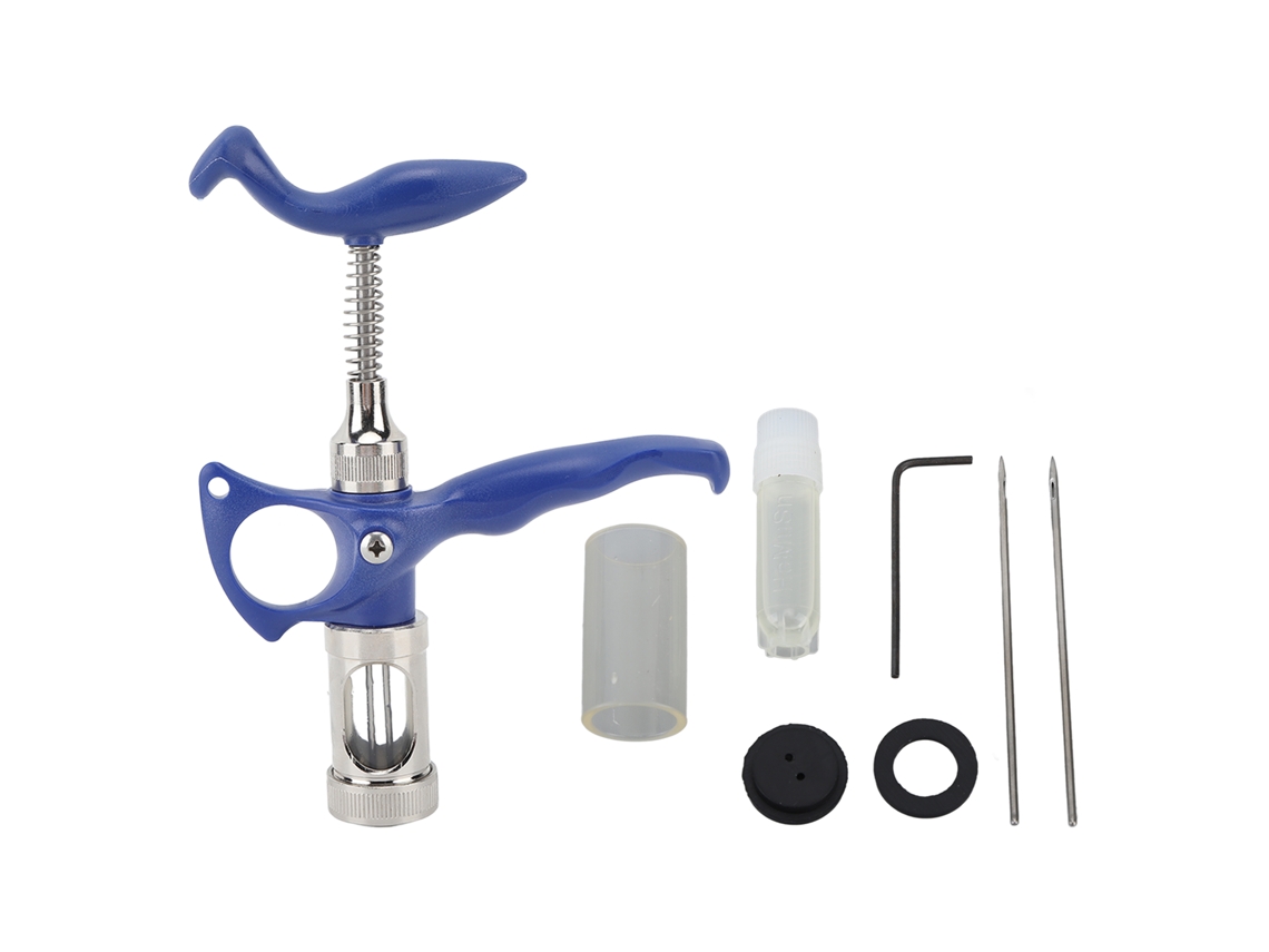 Jeringa de acero inoxidable tipo 136 de 5 ml para la vacuna contra la varicela, para uso doméstico y agrícola.