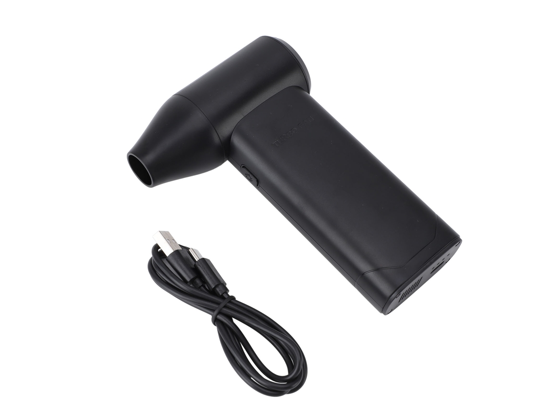 Plumero de aire comprimido eléctrico de 130.000 rpm, 3 velocidades, ajustable, soplador de chorro seco para teclado de ordenador, exterior y coche.