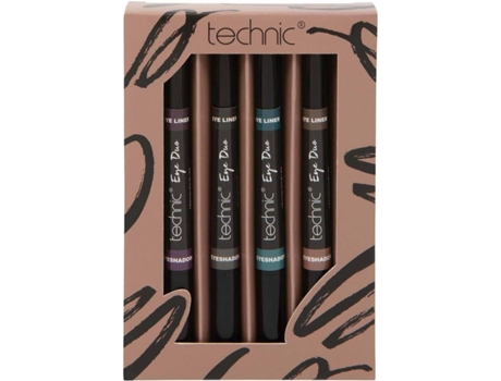 Stick Sombra de Ojos TECNHIC Eye Duo Set Eyeshadow & Eyeliner (4 cores)
