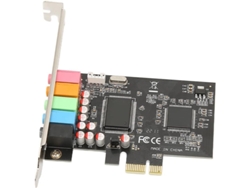 Tarjeta De Sonido Pcie 5.1, 6 Canales, Sonido Envolvente, Reproducción Y Grabación, 24 Bits, 48 Bits.