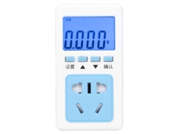 Medidor De Energía Digital Socket P06s‑10t Con Convertidor Para Prueba De Coste Eléctrico Hogar