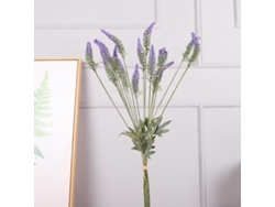 Rama artificial de lavanda para decoración de bodas y hogar