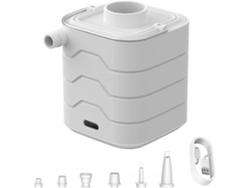 Bomba de aire portátil para inflables, bomba para colchón de aire, bomba para cama inflable con luz LED Gokoco