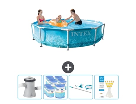 Piscina Tubular INTEX 28208GN-CB94 (4485 L - 305x76cm)