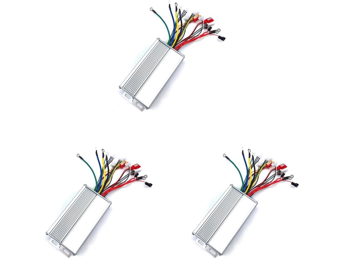 3 X 48v 60v 500w Controlador De Motor De Cubo 12mos Máx. 30a Para Bicicleta Eléctrica, Patinete Eléctrico, Motocicleta, Bldc