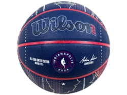 WILSON NBA All-Star 2024 Indianapolis Collector Ball WZ2015601XB, unisexo, pelotas de baloncesto (granada - 7 EU)