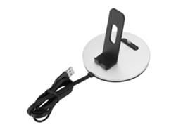 Cargador De Escritorio Para Teléfono Con Soporte Vertical De Carga Cableada Para Iphone