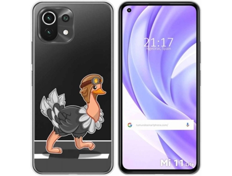 Carcasa Xiaomi Mi 11 Lite 4G / 5G / 5G NE TUMUNDOSMARTPHONE Avestruz Multicolor