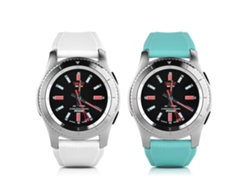 Pulsera De Reloj Inteligente Con Monitor De Frecuencia Cardíaca Bluetooth 4.0 Para Ios Android Blanco