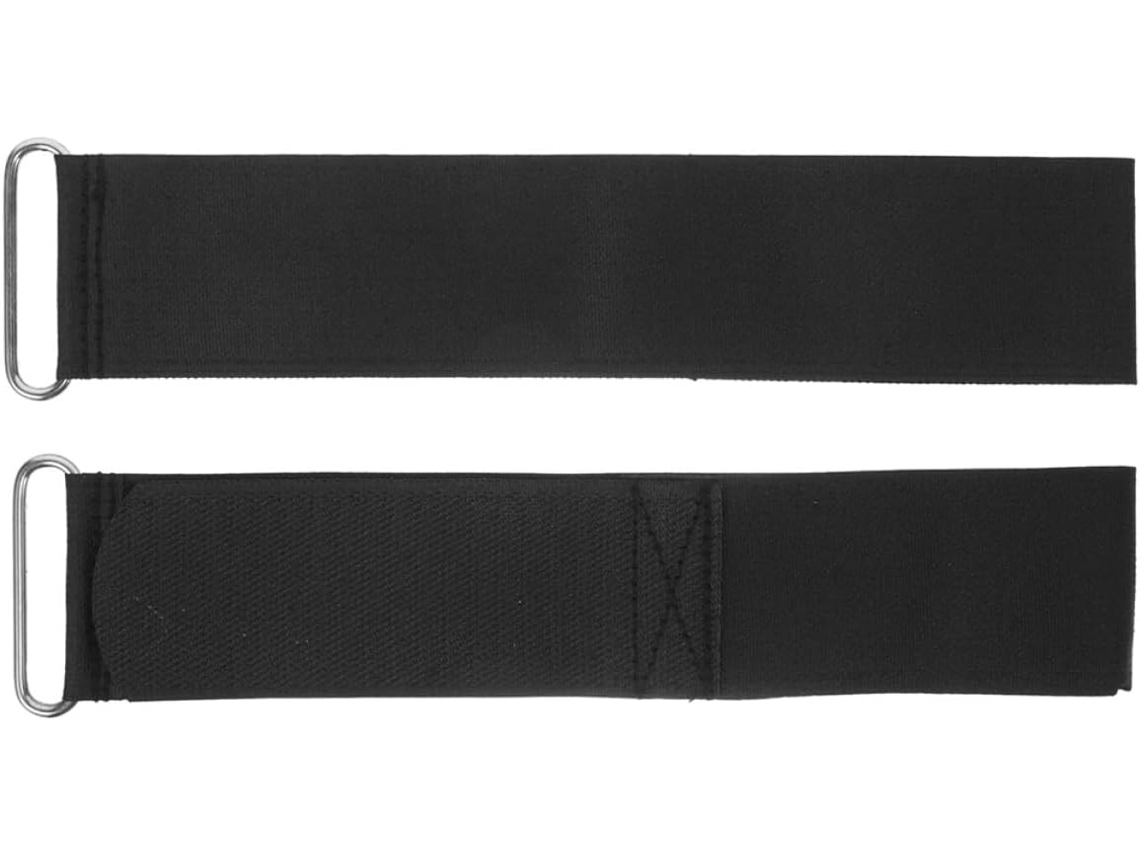 Correas ajustables para pedales, de fácil colocación, de nailon, para uso en gimnasio.