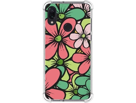 Carcasa Xiaomi Redmi Note 7 TUMUNDOSMARTPHONE Dibujos Antigolpes Flores 02 Multicolor