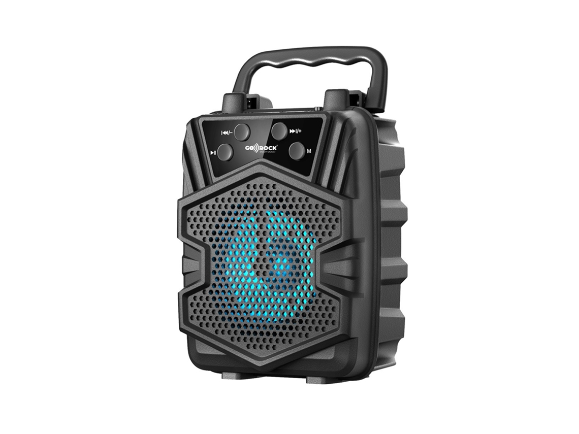 Altavoz Portátil Wireless Sonido Potente y Movilidad Sin Límites Disfruta de un sonido potente y movilidad sin límites con este altavoz portátil ELECTROTEK