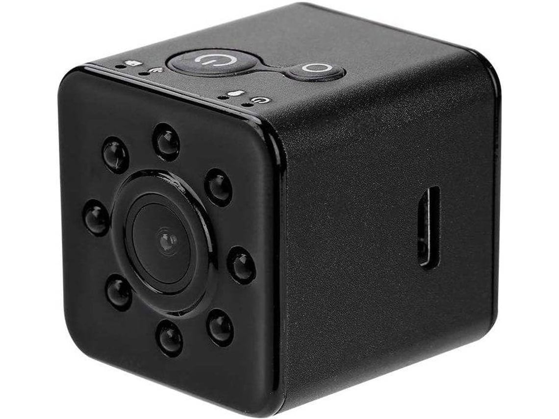 Ultra-Mini DV Pocket WiFi SQ13 1080P Videocámara Grabadora de video digital con estuche impermeable de 30 m con visión nocturna por infrarrojos (negro YIZHOOD