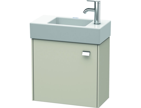 Módulo mural DURAVIT Brioso 48,4 x 23,9 cm 1 puerta con bisagra a la izquierda para lavabo Vero Air 072450