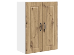 Mueble de cocina de roble artesanal con puerta (60 x 31 x 80 cm) de MAISON EXCLUSIVE