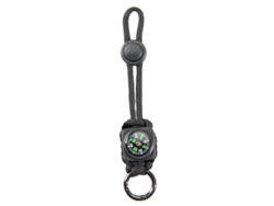 Pulsera De Paracord Con Brújula, Accesorio De Supervivencia Para Exteriores, Mosquetón Ajustable Para Botella Y Llavero, Muy Duradera Y Vers