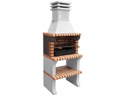 Parrilla de barbacoa MOVELAR Liz XL (ladrillo tintado - 76 x 58 x 210 cm)