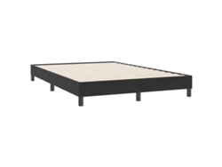 Maison Exclusive - Estructura De Cama Sin Colchón Terciopelo Negro 140x220 Cm