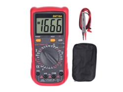 Multímetro Digital Portátil Lcd, Medidor De Voltaje Y Corriente De 1000 V Cc Y 750 V Ca, Analizador.