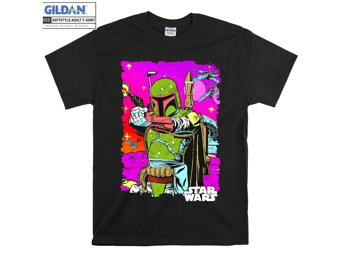 Camiseta Rockinstone Star Wars Boba Fett（s）