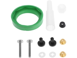 Kit De Reemplazo Para Inodoro, Válvula Universal, Junta, Tanque, Tapas Y Pernos Superiores.