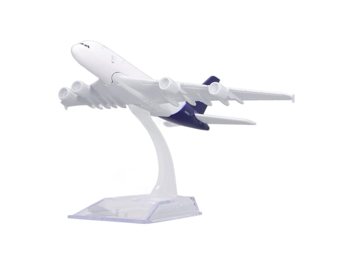 Maqueta De Avión De Aleación De Alta Simulación Con Base Para Decoración Y Colección.