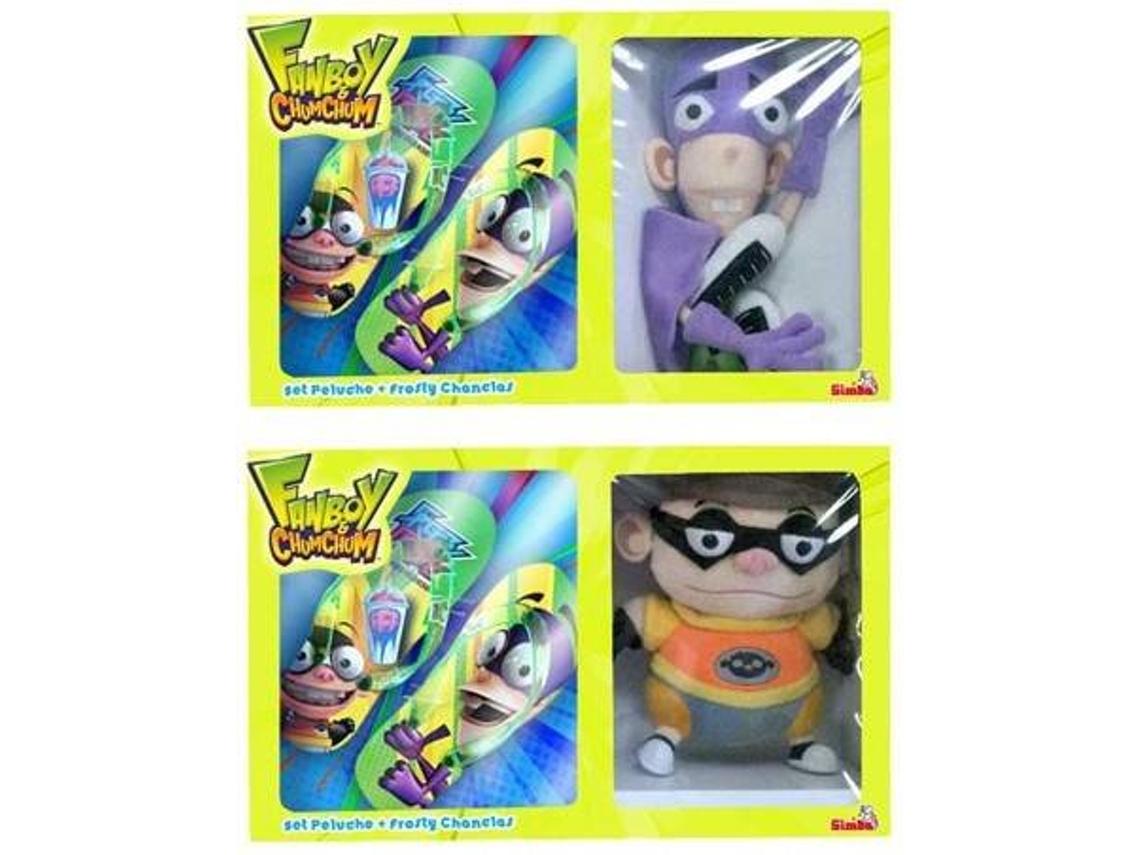 Peluche SIMBA Fanboy and Chum Chum (Con Chanclas)