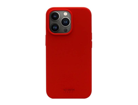 Funda para iPhone 13 Pro Max SO SEVEN Rojo