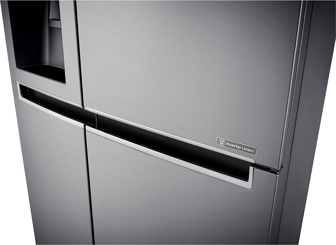 Frigorífico Americano LG GSL760PZUZ (No Frost - 179 cm - 601 L - Inox)