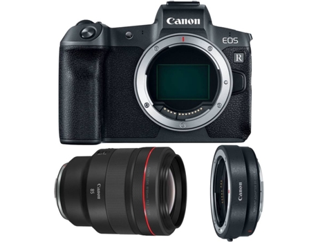 Cámara Instantánea CANON EOS R + Objectivo RF 85MM F1.2 L USM + Adaptador EF-EOS R (Full Frame)