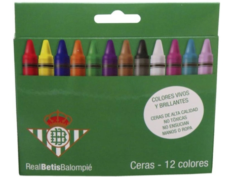 Lápices de Cera REAL BETIS 60093 Verde