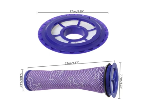 Juego de postfiltro y prefiltro para Dyson Dc41 Dc65 Dc66 Up13 Up20 piezas de aspiradora reemplaza 920769-01/920640-01