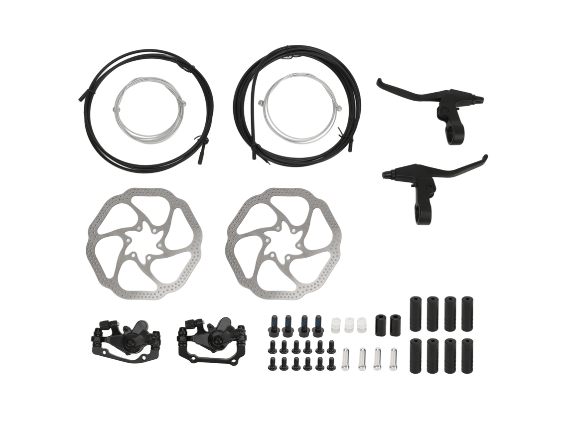 2026-kit De Frenos De Disco Para Bicicleta Aluminio Pinzas Delanteras Y Traseras Con Cables Para Bicicletas De Montaña Y Carretera