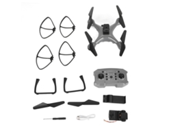Drone Rc Quadricóptero Mini Com Câmera Dual 4k Hd Controle Remoto