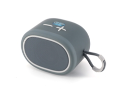 Altavoz Bluetooth MDUG compacto, estéreo HiFi de alto volumen, resistente al agua (gris)