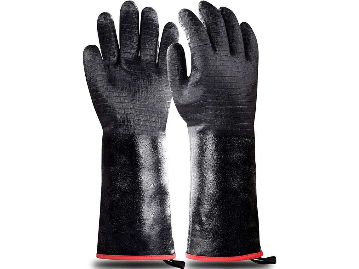 VYLARA Luvas De Cozinha Versáteis, Material De Neoprene Resistente Ao Calor, Design Isolado, Revestimento À Prova Dágua De Aderência Antideslizante Para Gre