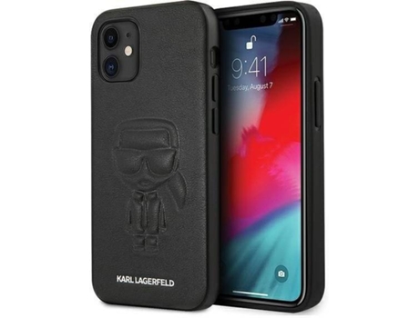 Carcasa iPhone 12 Mini KARL LAGERFELD Blanco
