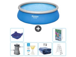 Bestway Piscina Bestway Fast Set Redonda - 457x122 Cm - 7-peças S492