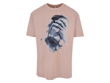 Camiseta para Unisexo MISTER TEE (S - Algodón - Rosa)