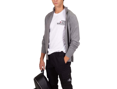 Camiseta de Hombre TOMMY JEANS Blanco (L)