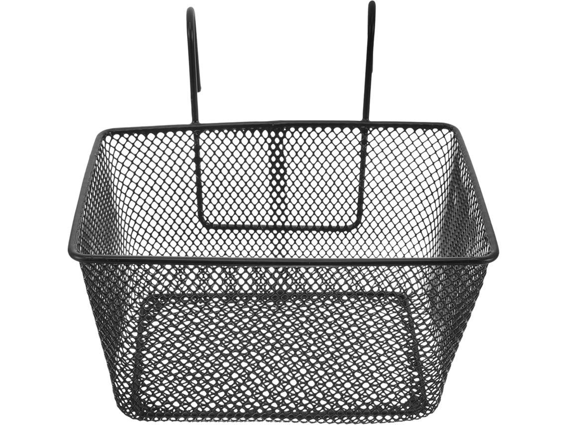Cesta De Bicicleta De Hierro Negro Resistente