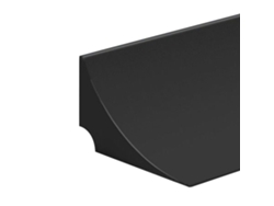 Tope de agua negro Tira de soporte de agua 300cm Negro Jortmrd