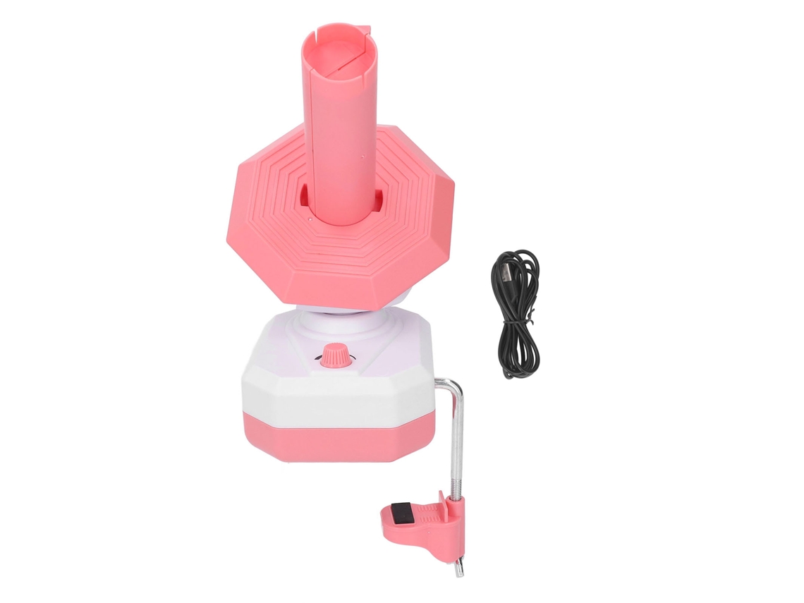 Enrollador Automático Eléctrico De Ovillos Para Ganchillo, Punto Y Accesorios De Costura - Rosa
